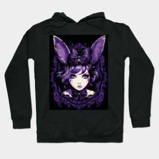 Woman With Rabbit Ears Hoodie